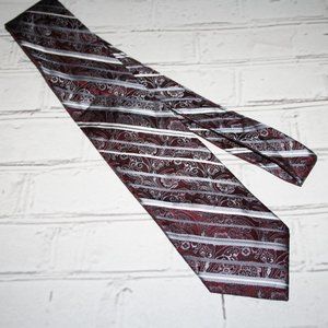 🌀 Pronto Uomo Paisley Silk Tie (60" x 3.5")
